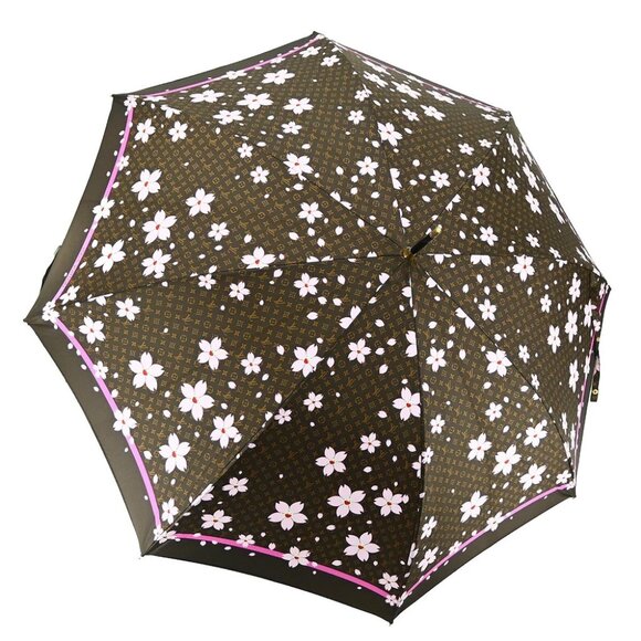 Louis Vuitton Monogram Cherry Blossom Umbrella M92030 Small Good 133549 - Picture 1 of 8